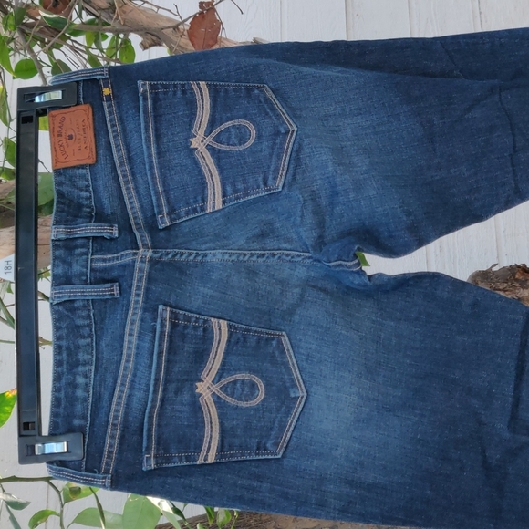Lucky brand womens Lola skinny jeans size 8/29 color blue - Picture 5 of 13